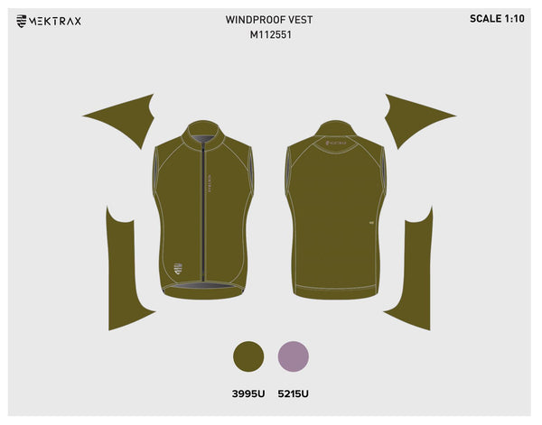 2026 Gilet Vest - Olive